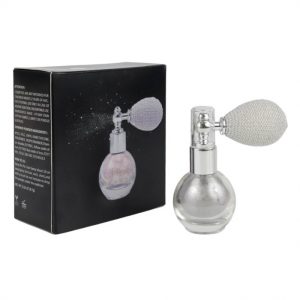 Iluminator pudra cu pompita vintage Nova Kiss, Argintiu 04, 8.7 g