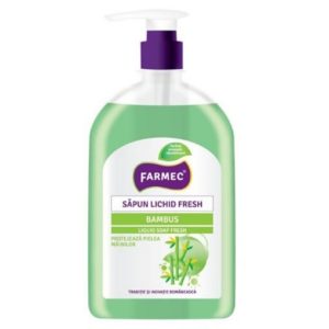 farmec sapun lichid fresh bambus 500ml