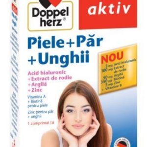 Doppelherz Aktiv Piele + par + unghii - 30 tablete