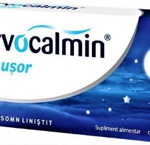 Nervocalmin Somn Usor cu Valeriana - 20 capsule moi Biofarm