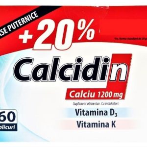 Zdrovit Calcidin Calciu 1200mg - 60 plicuri
