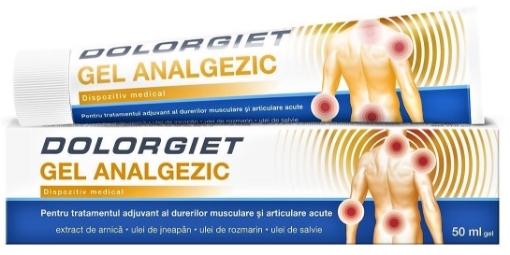 Zdrovit Dolorgiet gel analgezic - 50ml Zdrovit Dolorgiet gel analgezic - 50ml