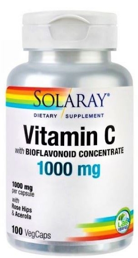 Secom vitamina C 1000mg - 100 capsule vegetale Secom vitamina C 1000mg - 100 capsule vegetale