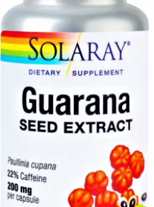 secom guarana 200mg x 60 capsule vegetale