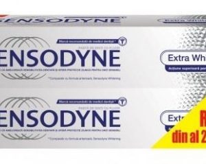 Sensodyne pasta de dinti Extra Whitening - 100ml (duo pack -60% reducere la al doilea produs)