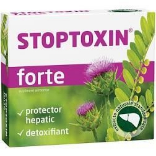 Stoptoxin Forte - 30 capsule Fiterman Pharma Stoptoxin Forte - 30 capsule Fiterman Pharma