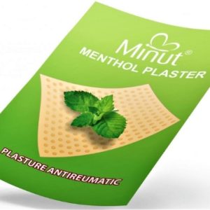 Minut plasture antireumatic cu mentol 12cm/18cm - 1 bucata