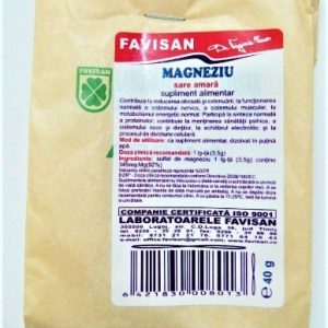 Favisan sare amara - magneziu - 40 grame