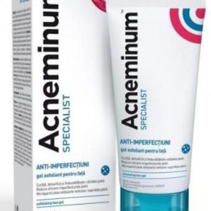 Acneminum Specialist gel de fata exfoliant - 125ml Aflofarm