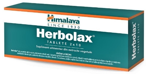 Himalaya Herbolax - 20 comprimate Himalaya Herbolax - 20 comprimate