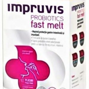 Impruvis Probiotics Fast Melt - 10 Plicuri