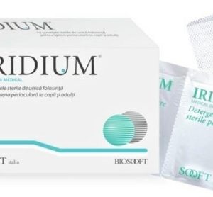 Iridium servetele oculare - 20 bucati