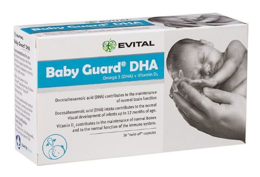 Evital Baby guard DHA - 30 capsule twist-off Evital Baby guard DHA - 30 capsule twist-off