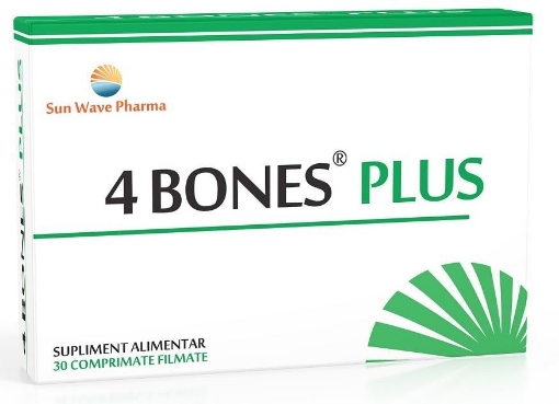 SunWave 4 Bones Plus - 30 comprimate filmate SunWave 4 Bones Plus - 30 comprimate filmate