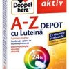 Doppelherz Aktiv A-Z retard cu luteina - 30 comprimate filmate