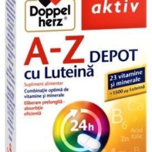 Doppelherz Aktiv A-Z retard cu luteina - 30 comprimate filmate
