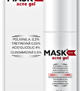 Mask Plus gel tratament pentru acnee inflamatorie - 30ml
