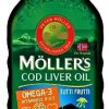 Mollers Cod Liver Oil Omega 3 cu aroma de tutti frutti - 250ml