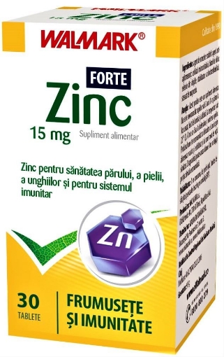 Walmark Zinc Forte 15mg - 30 tablete Walmark Zinc Forte 15mg - 30 tablete