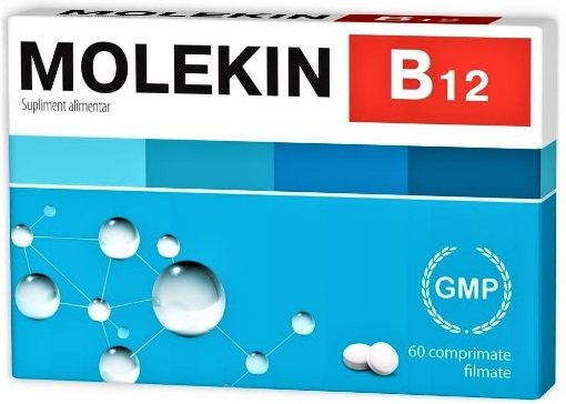 Zdrovit Molekin B12 - 60 comprimate filmate Zdrovit Molekin B12 - 60 comprimate filmate