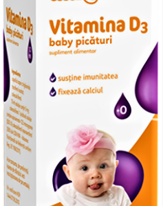 Alinan Baby Vitamina D3 solutie interna - 10ml