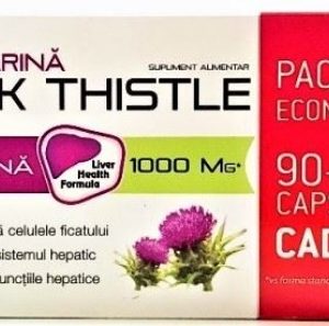 Zdrovit Silimarina milk thistle + colina - 90 capsule (pachet promo +30 capsule)