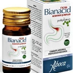 Aboca NeoBianacid acid si reflux - 14 comprimate masticabile