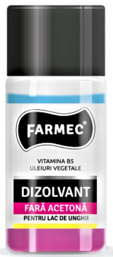 Farmec dizolvant fara acetona - 50ml Farmec dizolvant fara acetona - 50ml