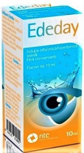 Ededay solutie oftalmica - 10ml NTC Ededay solutie oftalmica - 10ml NTC