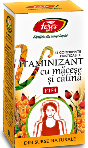 fares vitaminizant cu macese si catina x 63 comprimate masticabile fares vitaminizant cu macese si catina x 63 comprimate masticabile