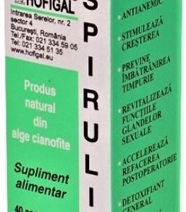Hofigal Spirulina 500mg - 40 capsule