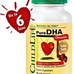 Secom Pure DHA - 90 capsule gelatinoase moi masticabile