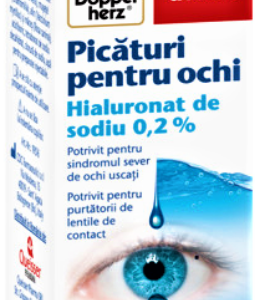 Doppelherz Aktiv Picaturi pentru ochi cu hialuronat de sodiu 0.2% - 10ml
