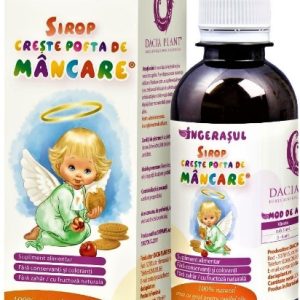 Dacia Plant Ingerasul creste pofta de mancare sirop - 200ml