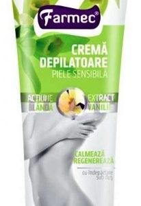 Farmec crema depilatoare pentru piele delicata cu extract de vanilie - 150ml