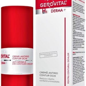 Gerovital H3 Derma+ Crema Antirid Contur de Ochi - 15ml