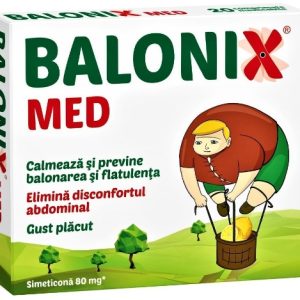 Balonix Med - 10 comprimate masticabile