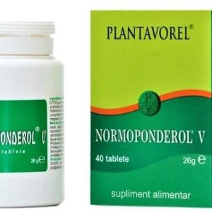 Plantavorel Normoponderol V - 40 tablete