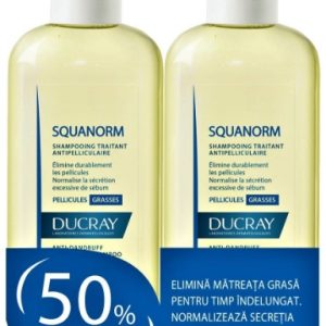 ducray squanorm matreata grasa 200ml 1+50% gratis