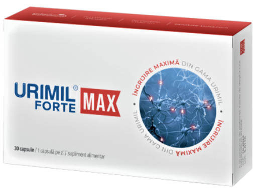 Urimil Forte Max - 30 capsule Naturpharma Urimil Forte Max - 30 capsule Naturpharma