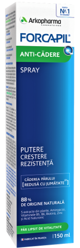 Forcapil Lotiune Anticadere pentru par - 150ml Arkopharma Forcapil Lotiune Anticadere pentru par - 150ml Arkopharma