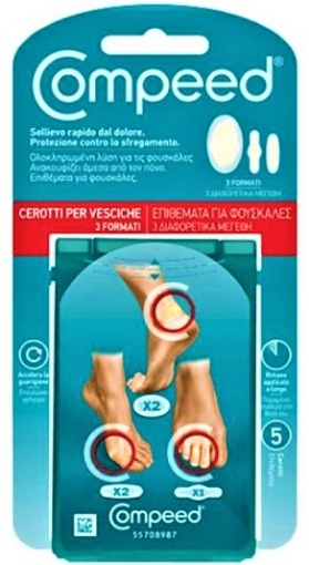 Compeed Plasturi tratare basici mixt - 5 bucati Compeed Plasturi tratare basici mixt - 5 bucati