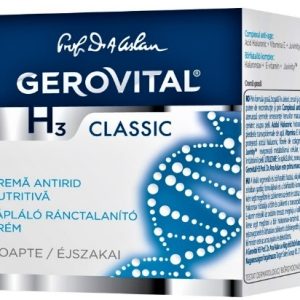 Gerovital H3 Clasic crema antirid nutritiva - 50ml