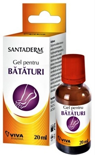 Vitalia K Santaderm gel pentru bataturi - 20ml Vitalia K Santaderm gel pentru bataturi - 20ml