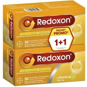 Redoxon vitamina C 1000mg lamaie - 30 comprimate efervecsente (Promo 1+1)