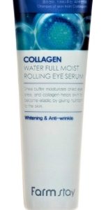 farmstay collagen water full moist rolling eye serum 25ml