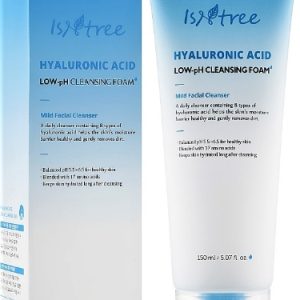 isntree hyaluronic acid low-ph cleansing foam 150ml