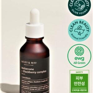 mary and may idebenone+blackberry complex serum 30ml