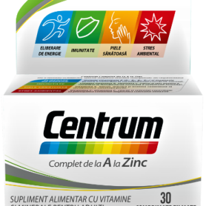 Centrum A-Zinc - 30 comprimate filmate