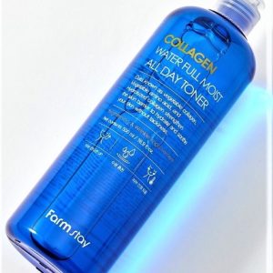 farmstay collagen water full moist all day toner 500ml